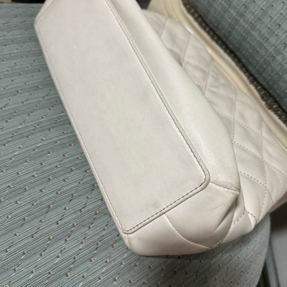 Kate Spade White Quilted Chain Shoulder Bag - Picture 5 of 14